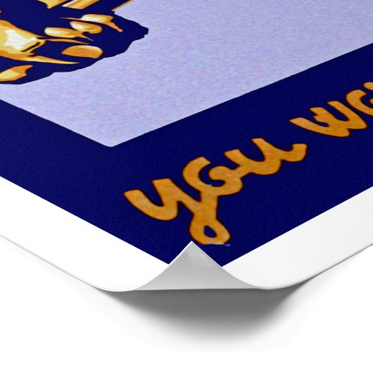 手保護を! ポスター (角)