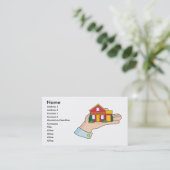 手元の家 名刺 (スタンド正面)