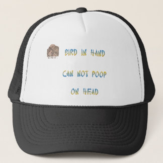 手元の鳥は頭部のウンチできません キャップ