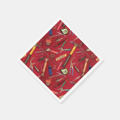 手元保守業者と契約業者の手工具 スタンダードカクテルナプキン (角)