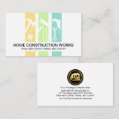 手元工具パネル請負業者 名刺 (正面/裏面)