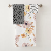 手先ハート、ことわざと引用文、バラパターン