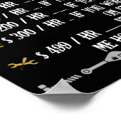 手利便利おもしろい用者 ポスター (角)