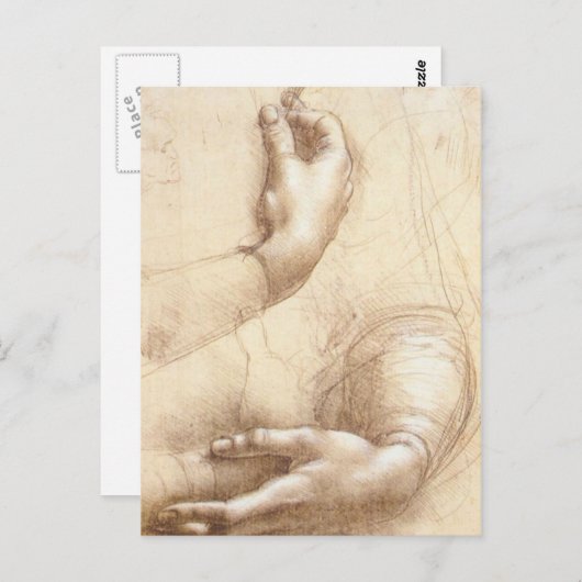 手勉強 ポストカード (正面/裏面)