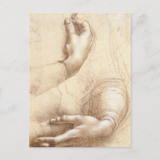 手勉強 ポストカード (正面)