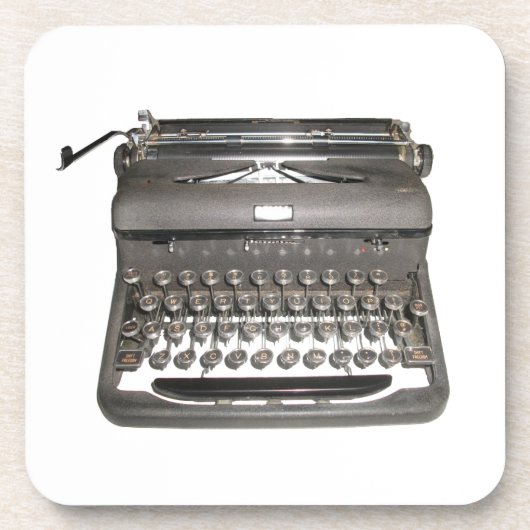 手動タイプライターコースター コースター (正面)