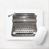 手動タイプライターマウスパッド マウスパッド (マウス)