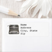 手動タイプライター住所 シール (インサイチュ)