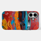 手動トレンディングIPHONE16バックカバー Case-Mate iPhoneケース (裏面 (横))