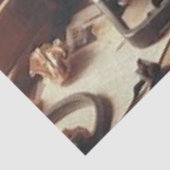 手動ヴィンテージアンティークタイプライターSepia Decompage 薄葉紙 (詳細)