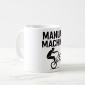 手動機械 コーヒーマグカップ (正面左)