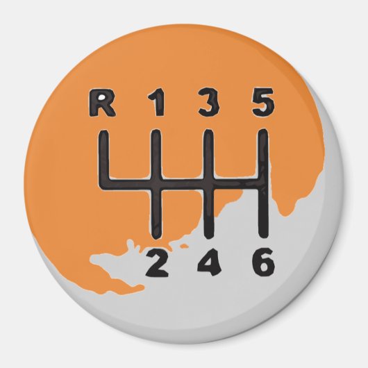 手動転送 – 色 マグネット (正面)