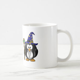 手品師のペンギン コーヒーマグカップ
