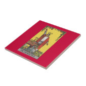 手品師の占いカードのイメージ タイル (側面)