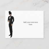 手品師の名刺 名刺 (裏面)