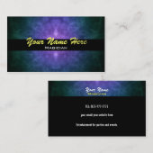 手品師の名刺 名刺 (正面/裏面)