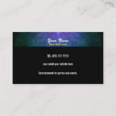 手品師の名刺 名刺 (裏面)