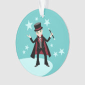 手品師の子供の誕生会 オーナメント (正面)