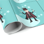 手品師の子供の誕生会 ラッピングペーパー (ロールコーナー)