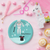 手品師の子供の誕生日のパーティー ペーパープレート (パーティー)
