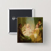 手品師1720-25年 缶バッジ (正面&裏面)