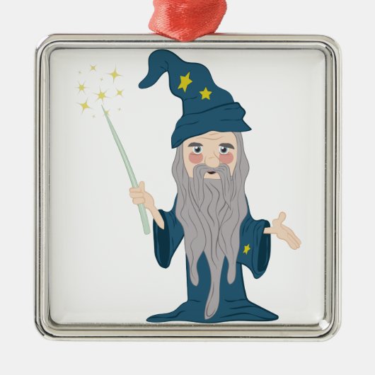 手品師 メタルオーナメント (正面)