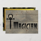 手品師 招待状 (正面/裏面)