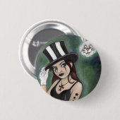 手品師 缶バッジ (正面&裏面)