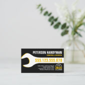 手回し配管用非常用レンチ24時間用工具 名刺 (スタンド正面)