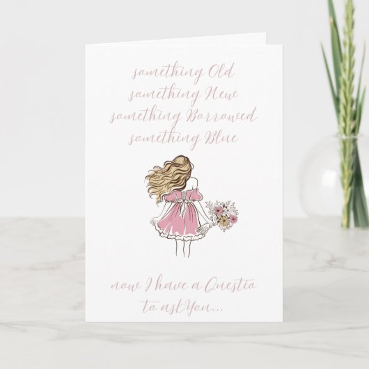 手図解入りの、写真付きので花の娘を シーズンカード (正面)