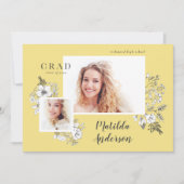 手図解入りの、写真付きのフローラ数々の写真科 案内状 (正面)