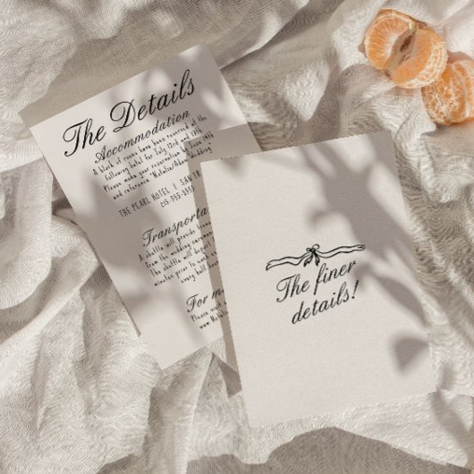 手図解入りの、写真付きの書描結婚詳細 エンクロージャーカード