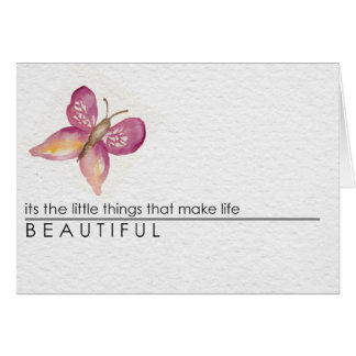 手塗りの水彩画の蝶