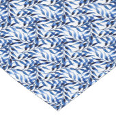 手塗りの水彩画インクパターン ショートテーブルランナー (コーナー)