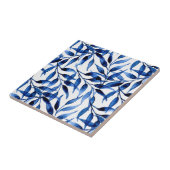 手塗りの水彩画インクパターン タイル (側面)