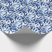 手塗りの水彩画インクパターン ラッピングペーパー (角)