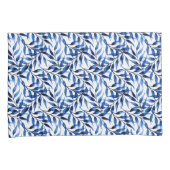 手塗りの水彩画インクパターン 枕カバー (正面右)