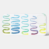 手塗りの水彩画 Case-Mate iPhoneケース (裏面 (横))