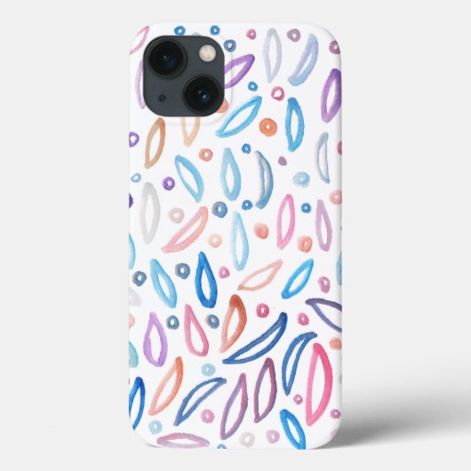 手塗りの水彩画 Case-Mate iPhoneケース (裏面)