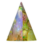 手塗りの銀河系のパーティーの帽子 パーティーハット (裏面)