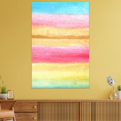 手塗り抽象芸術 キャンバスプリント (インサイチュ (リビング))