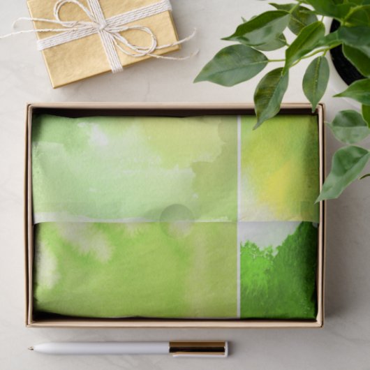 手塗り水彩画の抽象芸術のセット 薄葉紙 (ギフト)