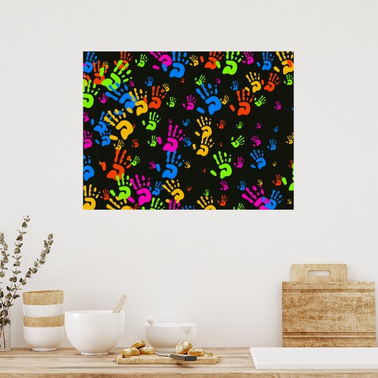 手壁紙 ポスター (キッチン)