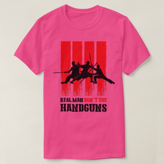 手実在を使わない Tシャツ (デザイン正面)