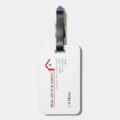 手実在を取る不動産業者 ラゲッジタグ (裏面縦)