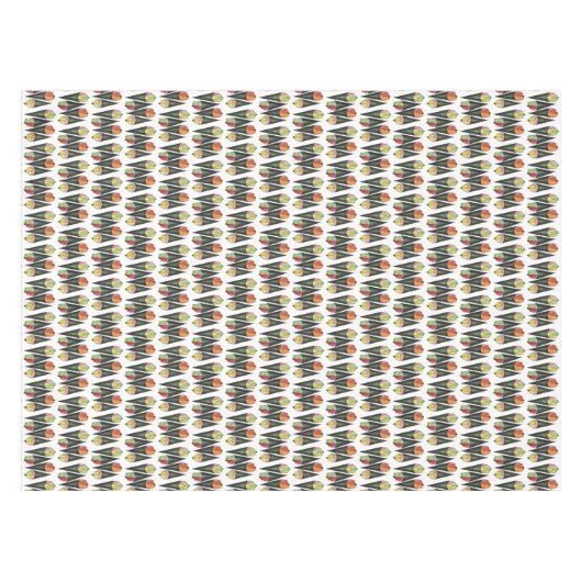 手巻き寿司転が手転が食日本の品 テーブルクロス (正面(横))