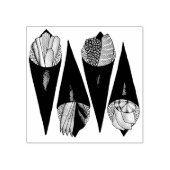 手巻き寿司転が手転が食日本の品 ラバースタンプ (インプリント)