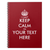 手帳保や記事が書落ち着かない ノートブック (正面)