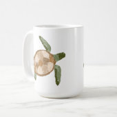 手引きウミガメのコーヒーマグ コーヒーマグカップ (正面左)