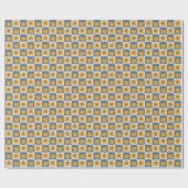 手引きカボチャ検査プリント包装紙転が ラッピングペーパー (フラット)